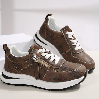 Chaussures Femme Mode à Lacets – Design Uni Élégant