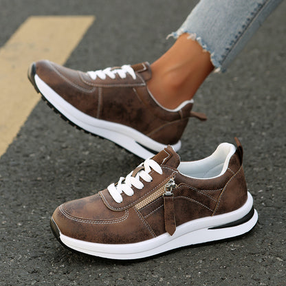 Chaussures Femme Mode à Lacets – Design Uni Élégant