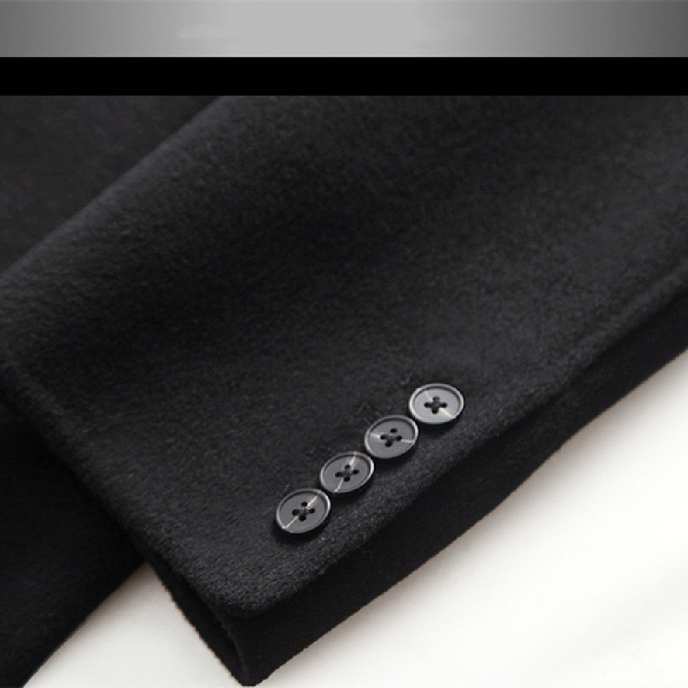 Manteau en Cachemire Richement Épais pour Homme
