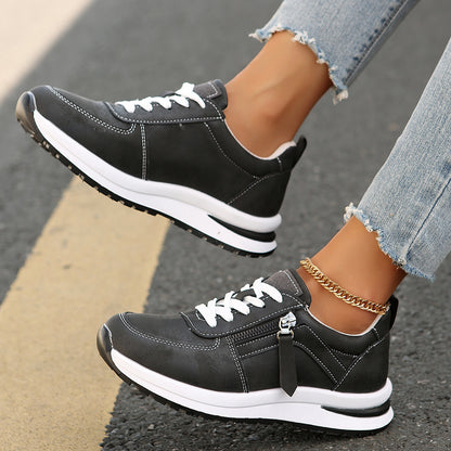 Chaussures Femme Mode à Lacets – Design Uni Élégant