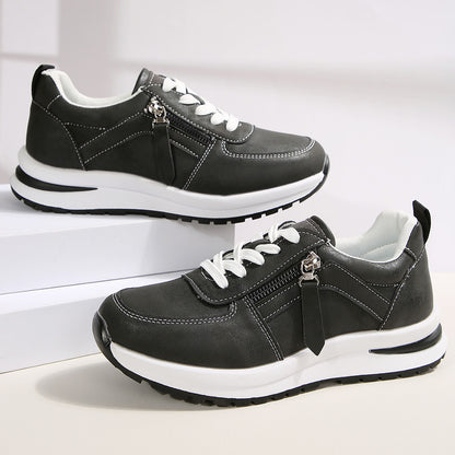 Chaussures Femme Mode à Lacets – Design Uni Élégant