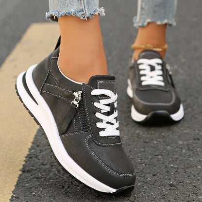 Chaussures Femme Mode à Lacets – Design Uni Élégant